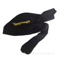 Customized Black Skull Cap Bandana Head Wrap Biker Headwear (BO836)